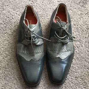Antonio Cerelli Mens Gray Shoes